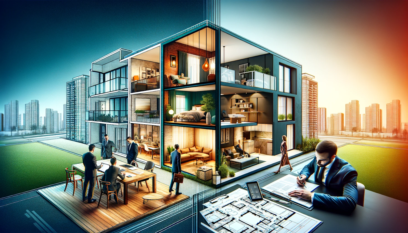 Sale of half of the apartment Procedure