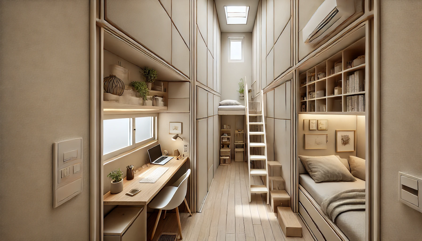 A house as wide as a person