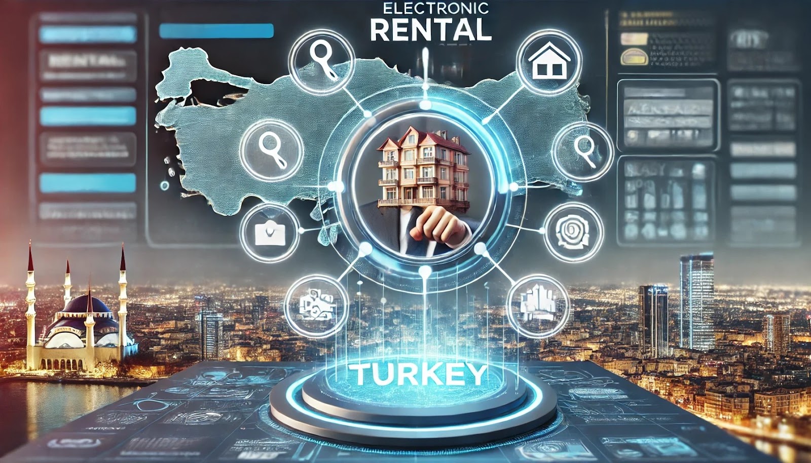 Electronic rental system in Turkey