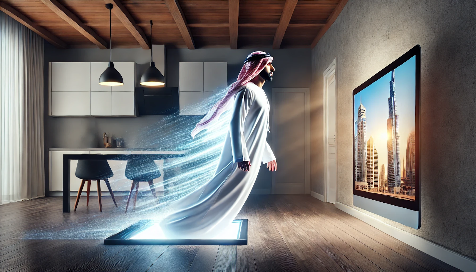 Remote viewing of housing in Dubai