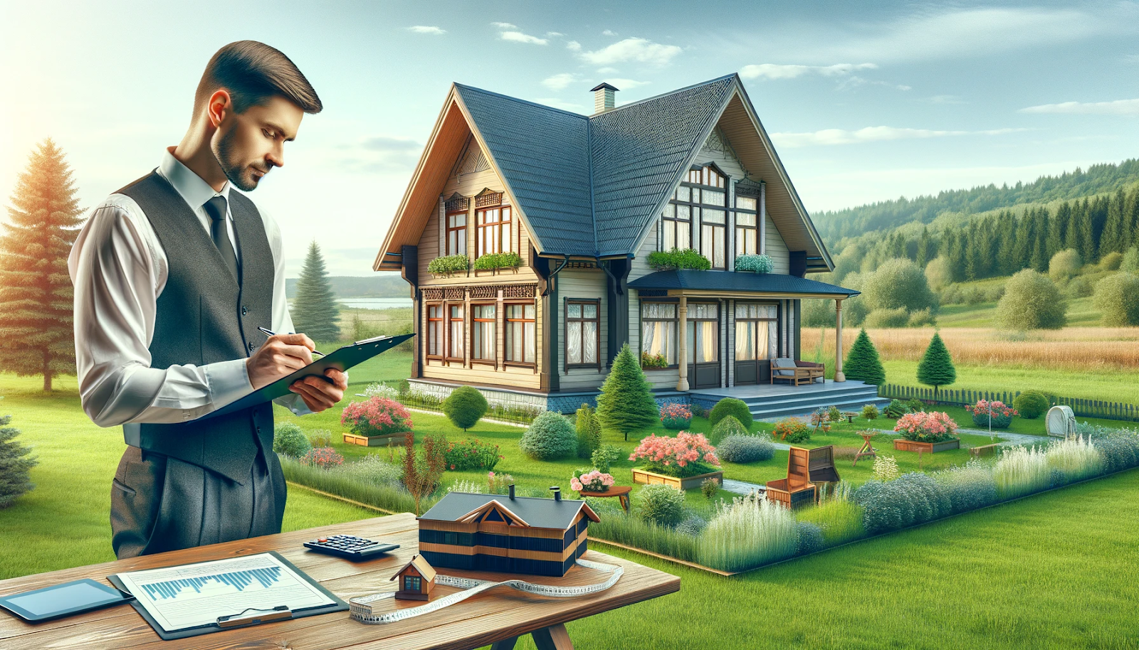 real estate agent preparing to sell your property
