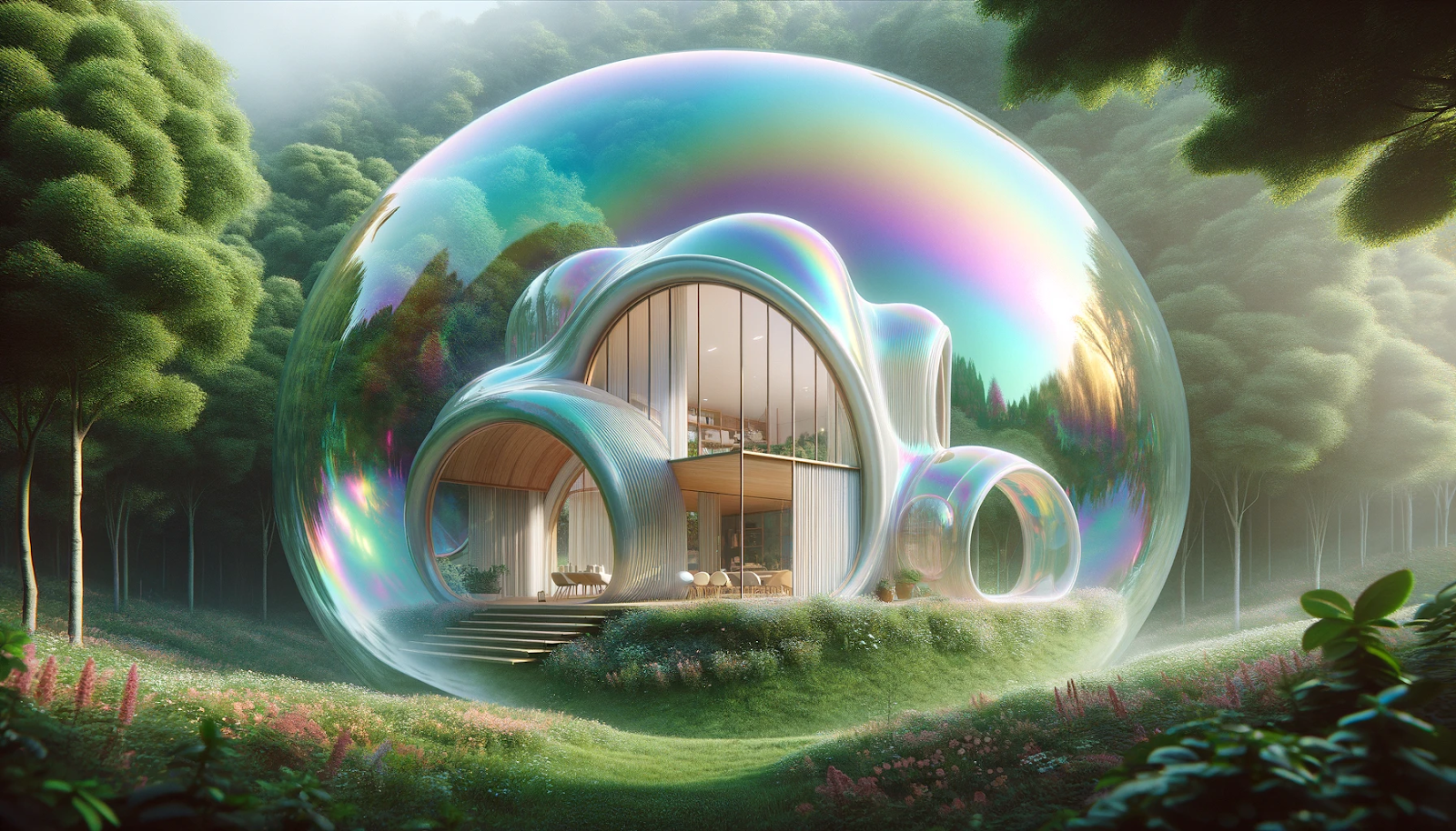 A soap bubble that will never burst